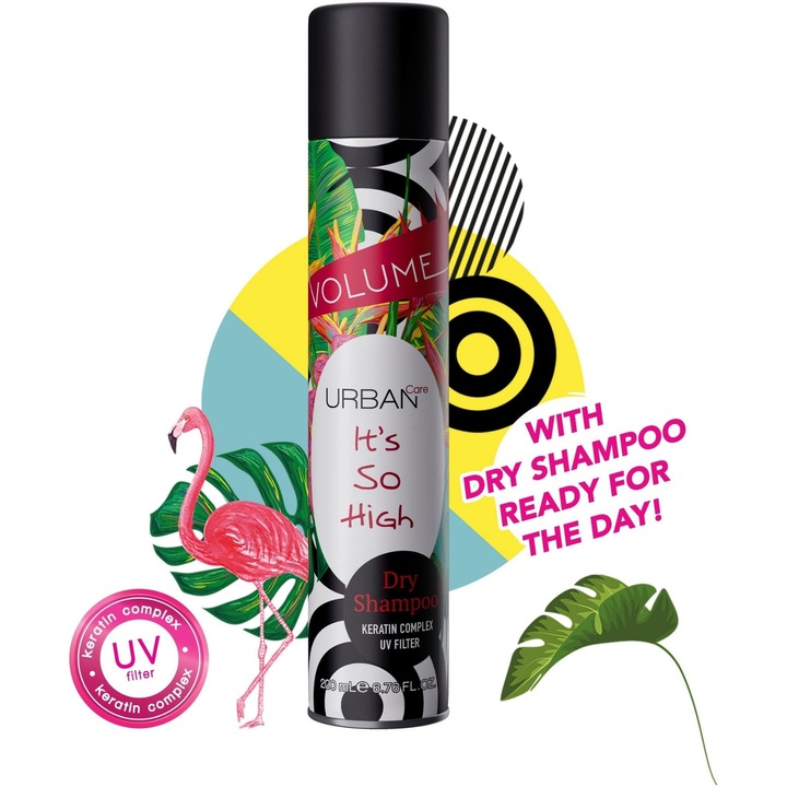 Sampon uscat, Urban Care, pentru volum, 200 ml