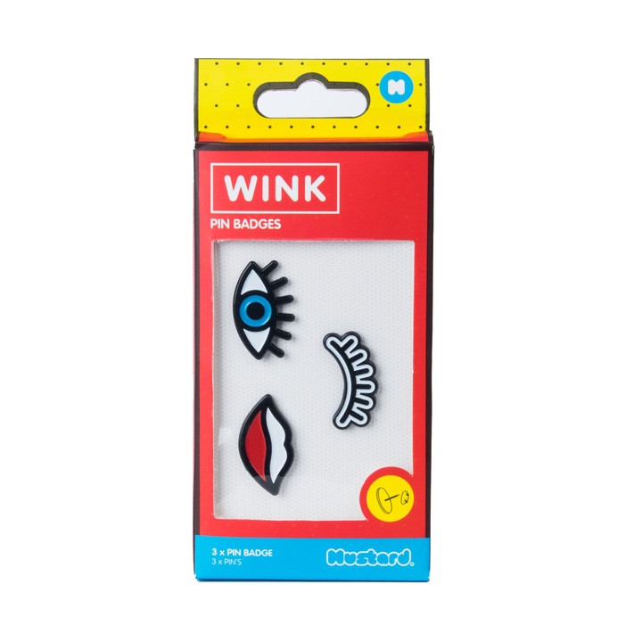 Set 3 insigne - Wink
