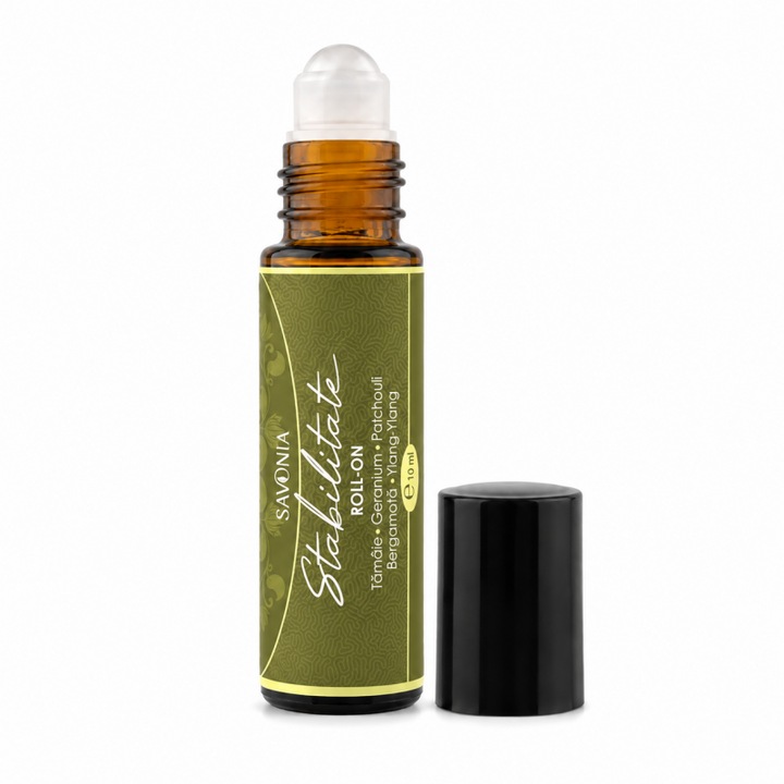 Stabilitate – Roll-on 100% Natural Savonia az Egyensúlyért és Gyökerekért, 10 ml