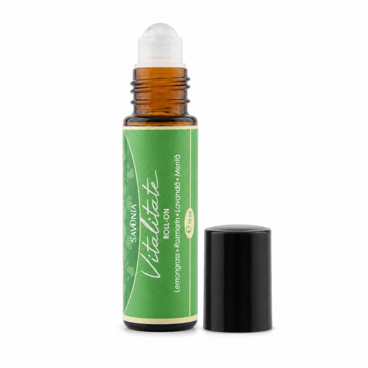 Vitalitate – Roll-on 100% természetes Savonia az energiáért és revitalizációért, 10 ml