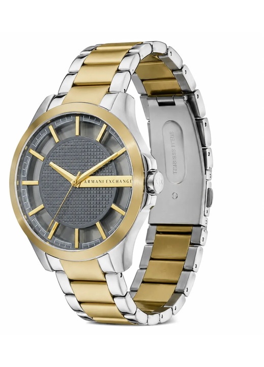 Ceas barbatesc Armani Exchange AX2403, Otel inoxidabil, Cronograf, Aur