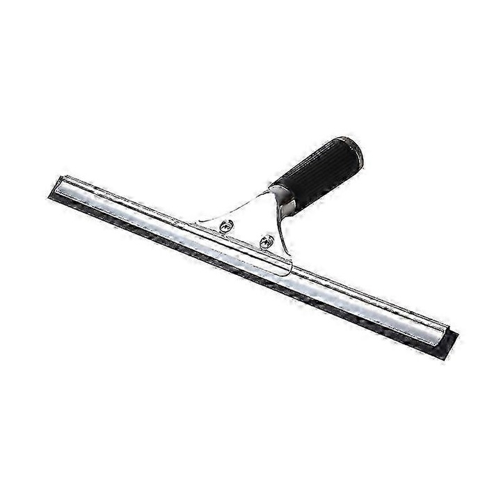 Stergator geam inox 35cm cu lama dubla cauciuc