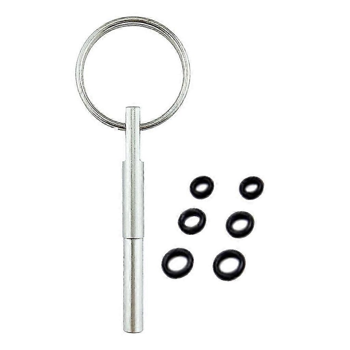 Unealta reparare cap oval, set 7 piese, inox 316, argintiu, 6.1x0.7cm