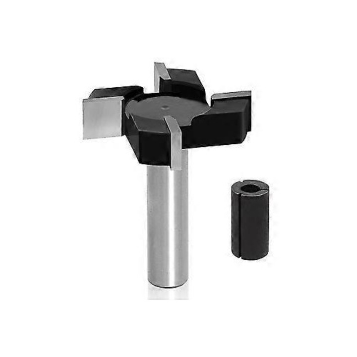 Freza CNC pentru lemn, placa carbura, argintiu, 1/2x1/4 inch