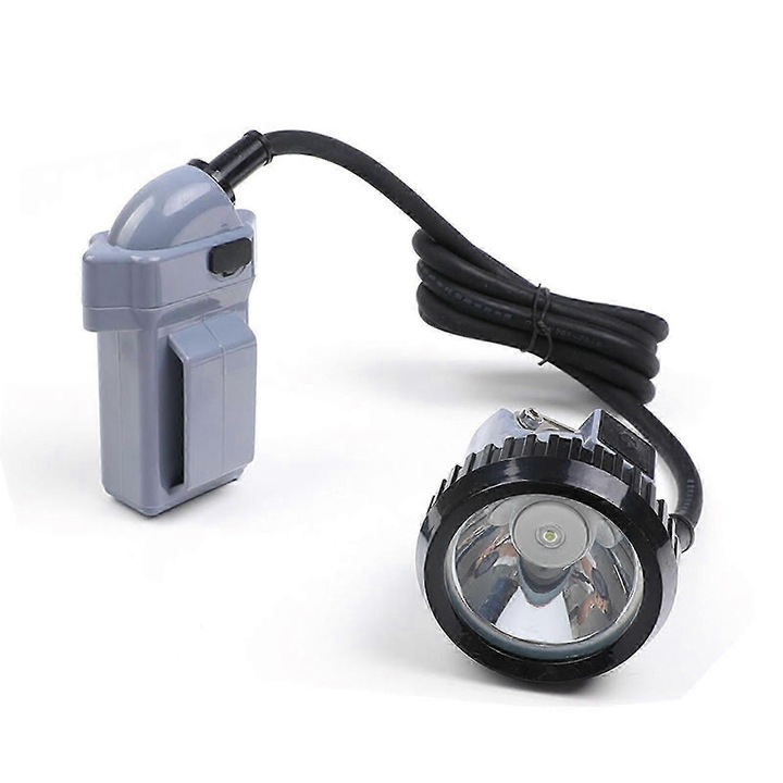 LED челник 10W, водоустойчив, презареждаем, 60° ъгъл на лъча
