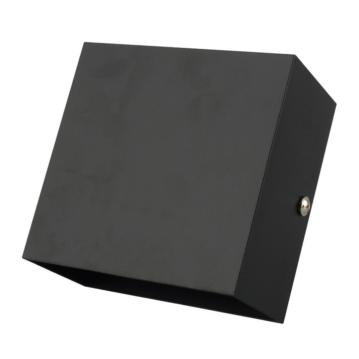 LED аплик за стена 6W модерен, алуминий, топла светлина, 10x9.7x5см