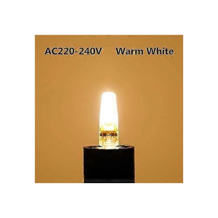LED G4 izzó 3W 2700K meleg fehér 160lm 5 db-os szett