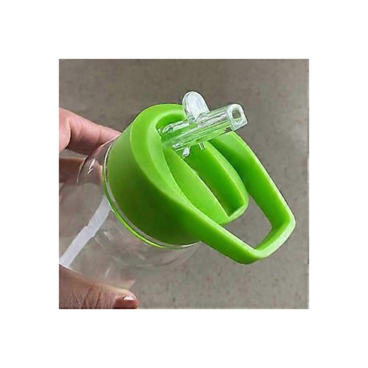 Sticla apa plastic 700ml usoara multicolor 7x24.5cm