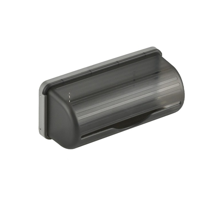 Cutie depozitare saci gunoi perete 18x8x7.2cm gri