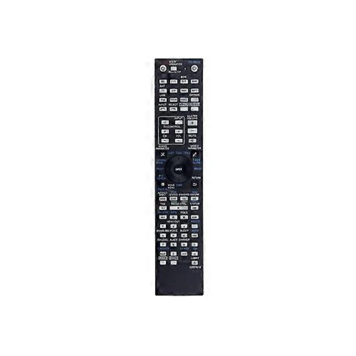 Telecomanda inlocuire neagra 2xAAA 15x5x2cm