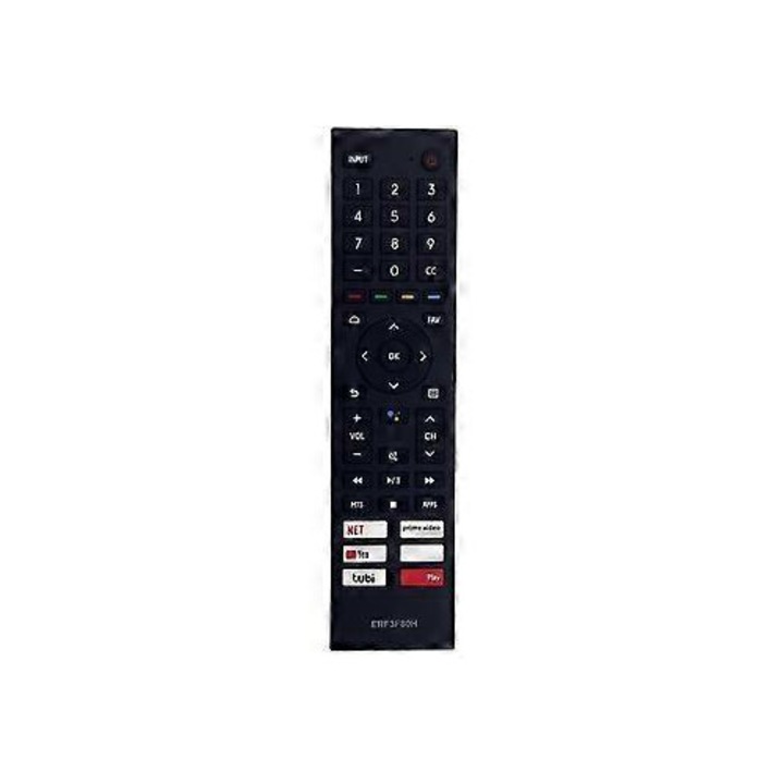 Telecomanda inlocuire pentru Smart LED TV A6 Series, negru, 2xAAA