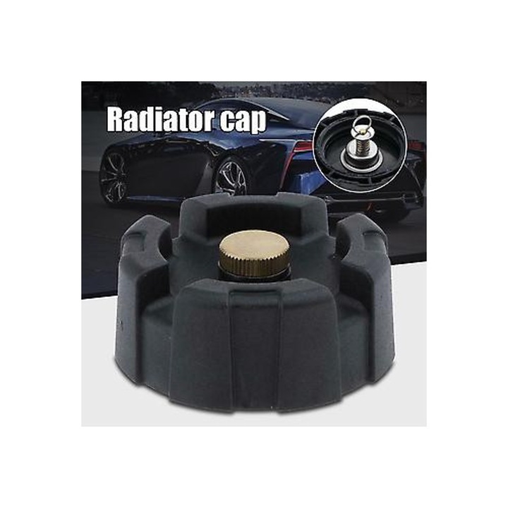 Univerzális üzemanyagtartály sapka 12L 24L fekete 65.7x50.3mm ABS műanyag