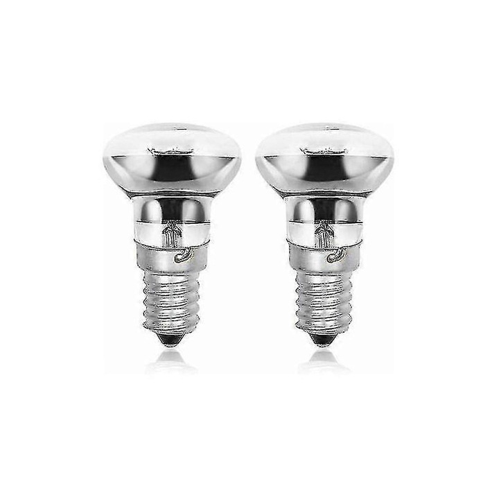 Bec reflector dimabil 40W 2800K E14 39x63mm set 2 buc
