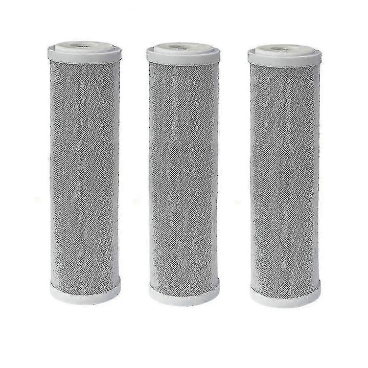 Set 3 filtre apa carbon activ 10", gri, 7x25cm