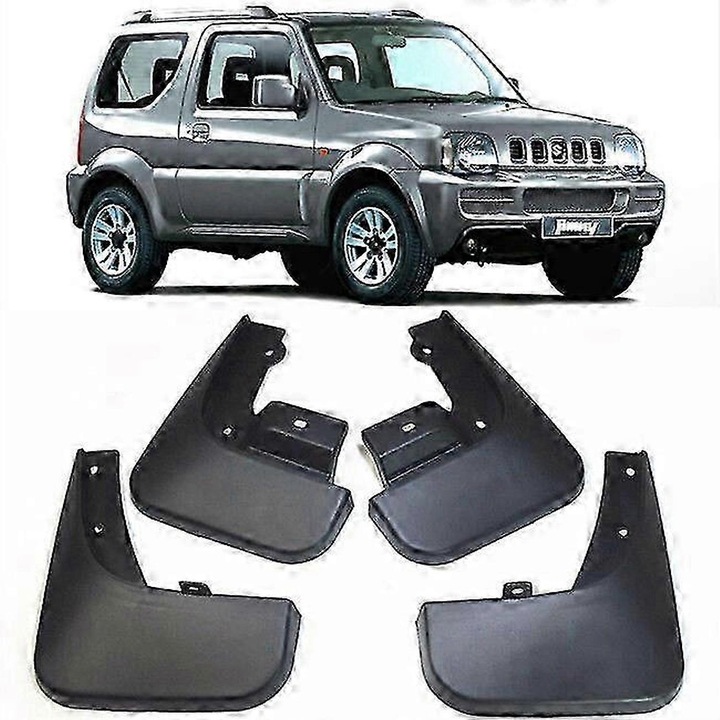 Комплект 4 калобрана Suzuki Jimny 1998-2017 с винтове