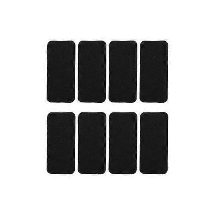 Комплект 8 филтъра гъба за сушилня черни 10x10x2см