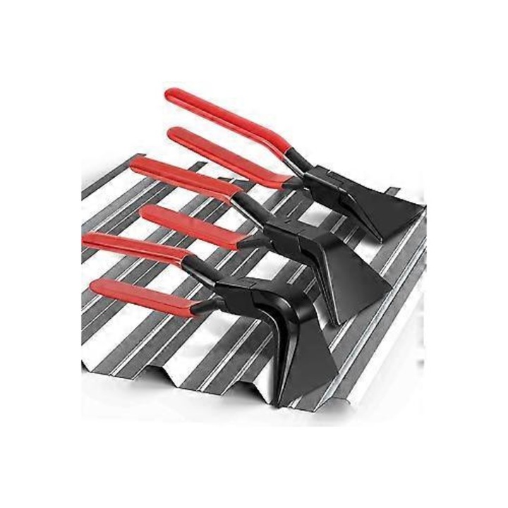 Összecsukható lemezfogó készlet 45 90 180 fokos, fekete, 60mm