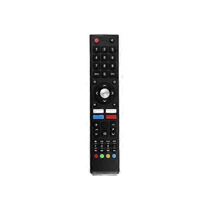 Telecomanda inlocuire pentru Smart 4K UHD TV, negru, plastic, 2xAAA
