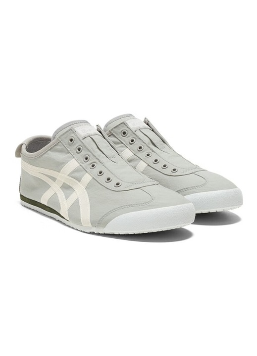 Onitsuka Tiger MEXICO 66 SLIP-ON tornacipő, szürke, vászon, uniszex, könnyű, légáteresztő