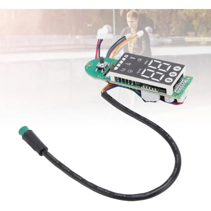 Panou de bord pentru trotineta electrica Xiaomi 4 Lite, afisaj clar, aluminiu, rezistent