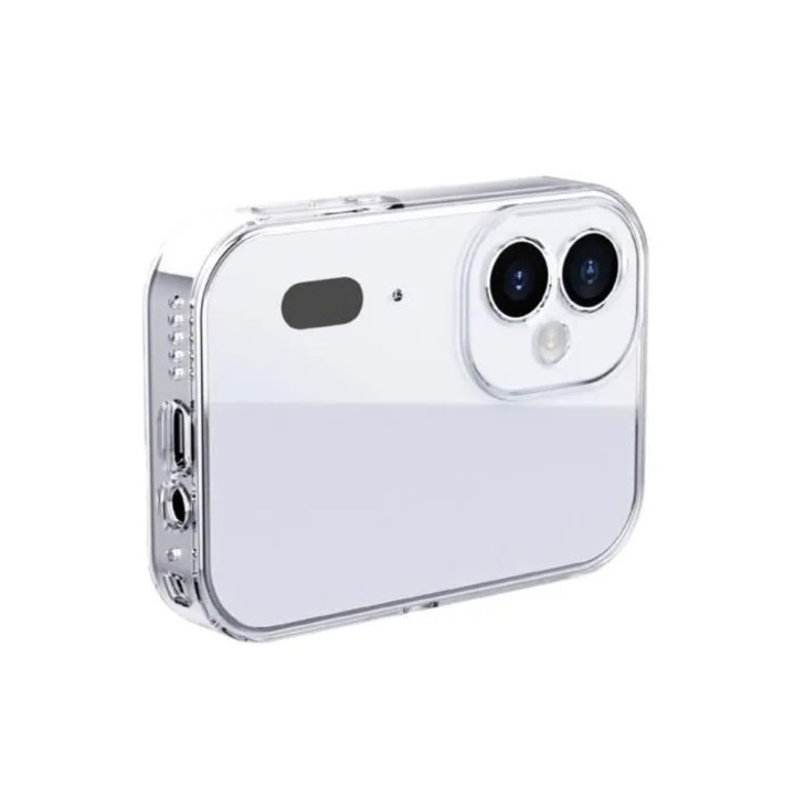Camera digitala compacta 64MP, video 4K, ecran 3 inch, alb, 3600mAh