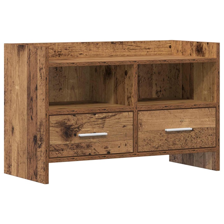 Cabinet TV vidaXL, 71 5 x 33 x 47 cm, Lemn vechi Lemn prelucrat