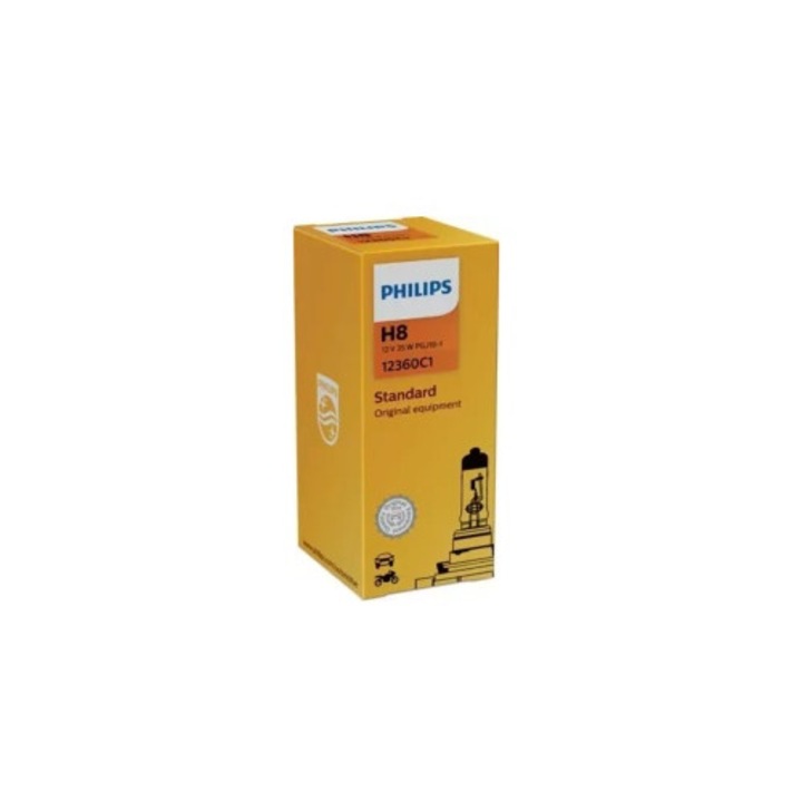Халогенна крушка H8 35W Philips Vision 12V
