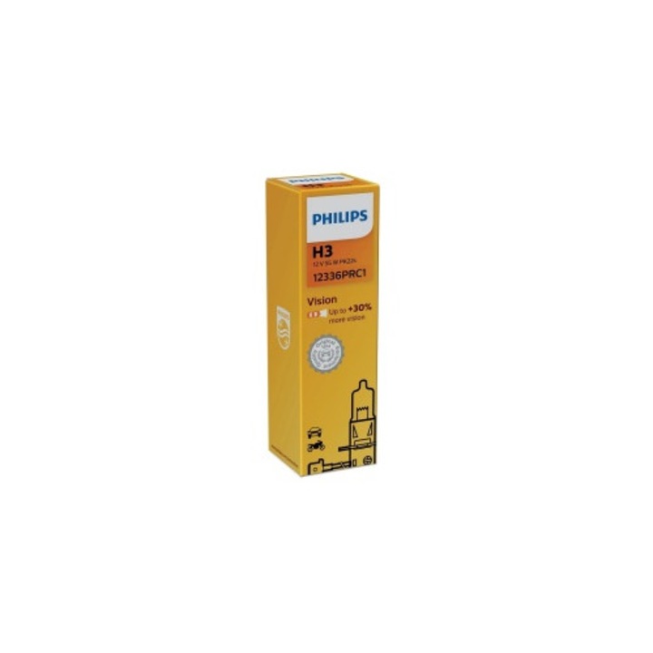 Халогенна крушка H3 55W Philips Vision 12V