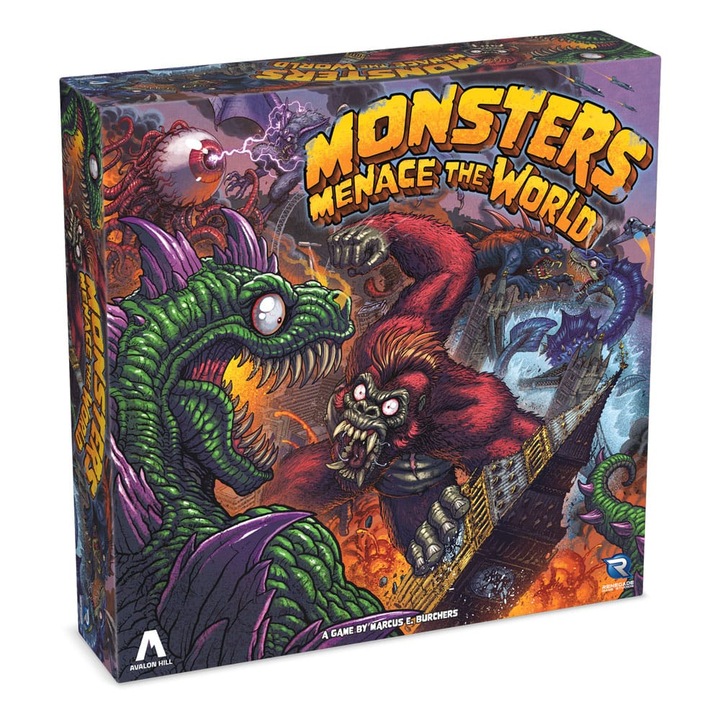 Настолна игра Renegade Monsters Menace the World многоцветна 14+