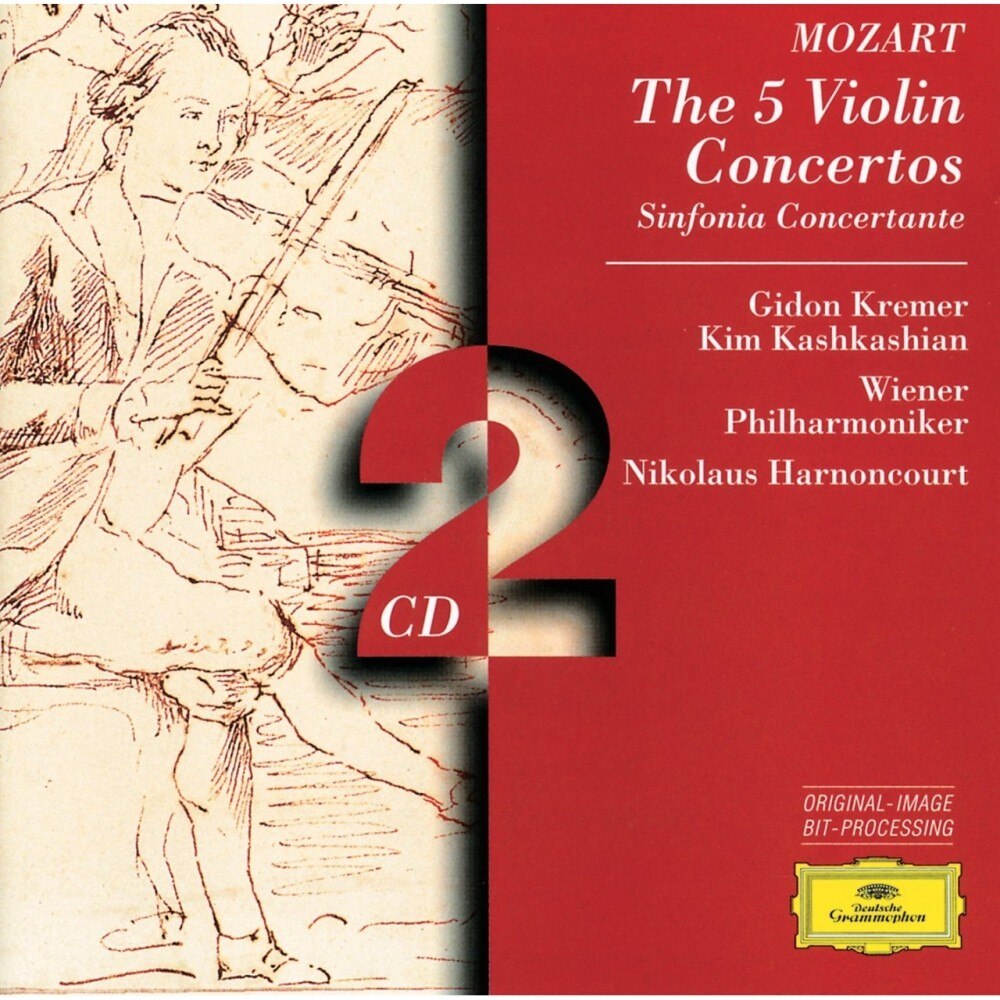 Gidon Kremer, Kim Kashkashian-The 5 Violin Concertos-Mozart-2CD