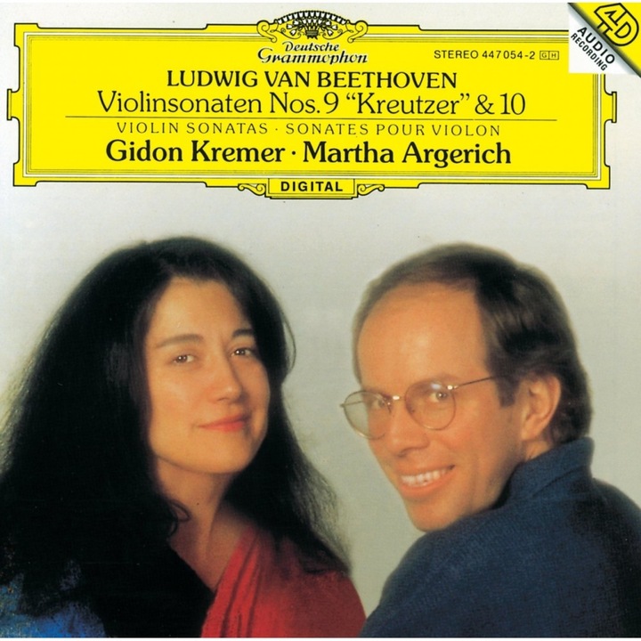 Gidon Kremer, Martha Argerich-Sonates Pour Violin No. 9 & 10-Beethoven-CD