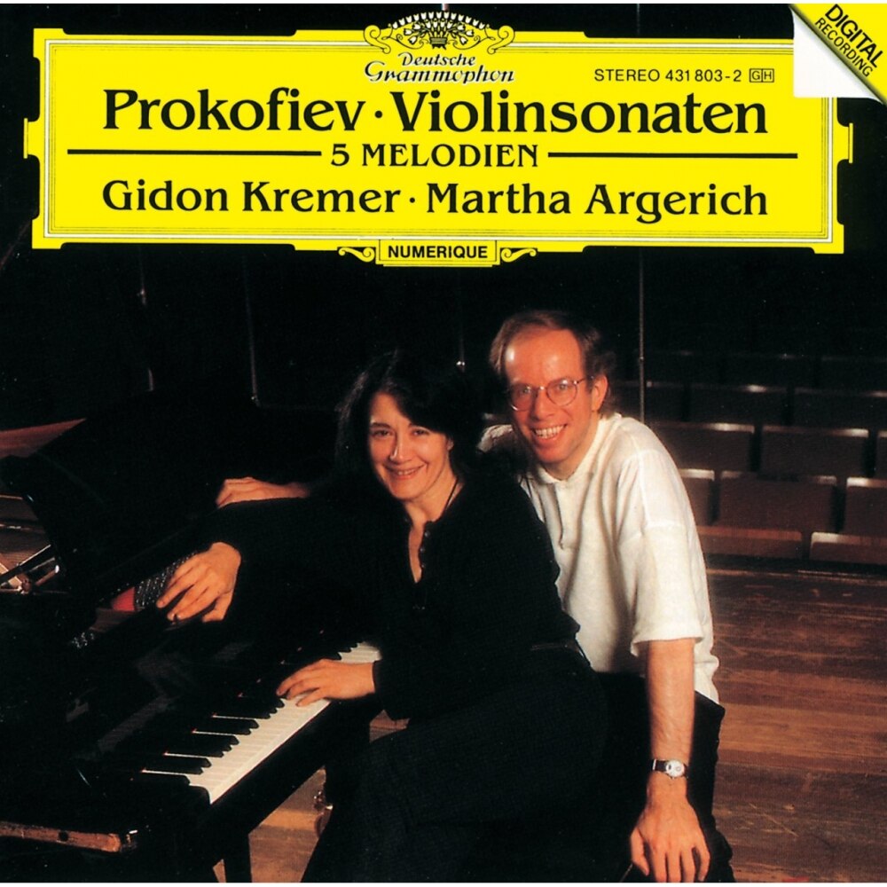 Gidon Kremer, Martha Argerich-Violin Sonatas-Prokofiev-CD