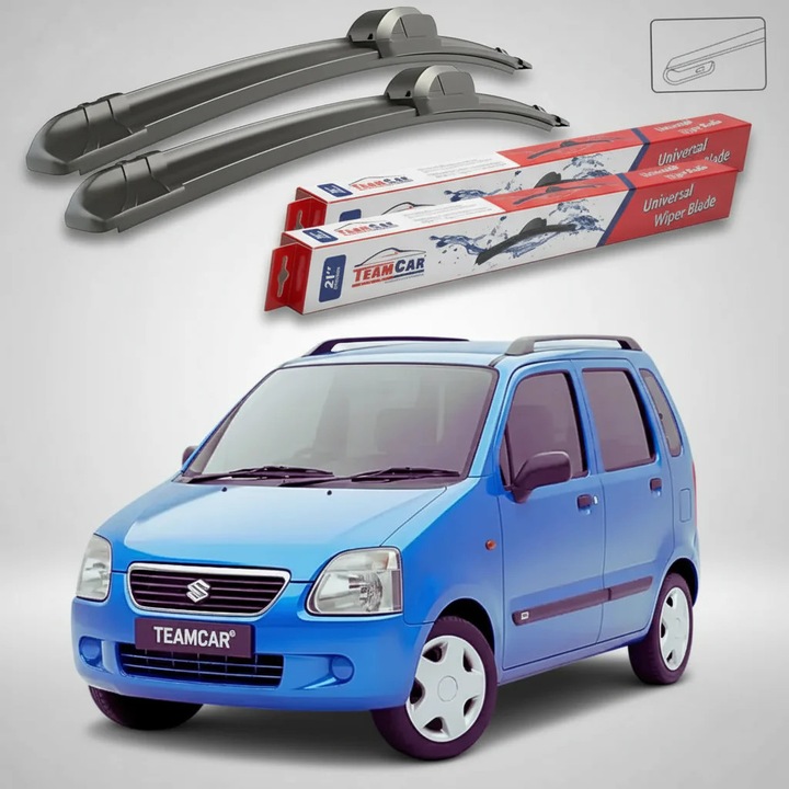 Stergatoare Suzuki Wagon R+ MM 2000-2007, Set Fata Flat – TeamCar®