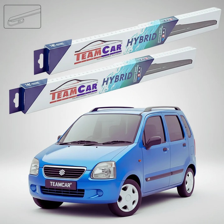 Stergatoare Suzuki Wagon R+ MM 2000-2007, Set Fata Hibrid – TeamCar®