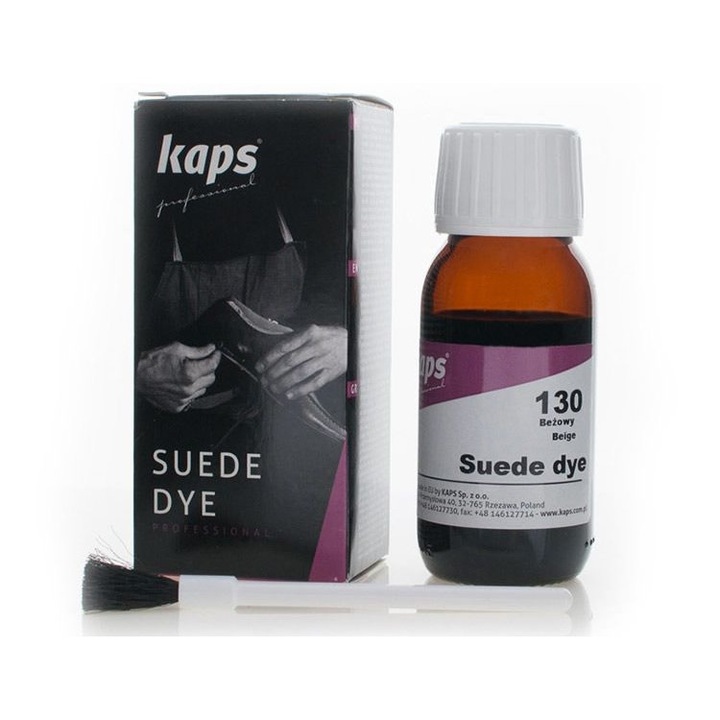 Pigment Kaps pentru incaltamintea din piele intoarsa, Omniskus, Bej, 50 ml