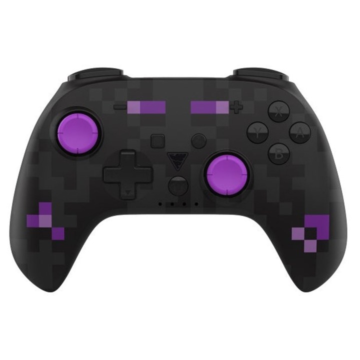 Controller Wireless Dragonshock PopTop, Bluetooth, Analog/Digital, Pentru Nintendo Switch, PC Negru/Mov