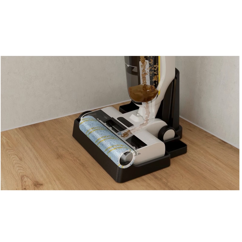 Aspirator vertical Karcher FCV 4 Dry Pet&Home, 180 W, Autonomie 45 minute Alb/Negru