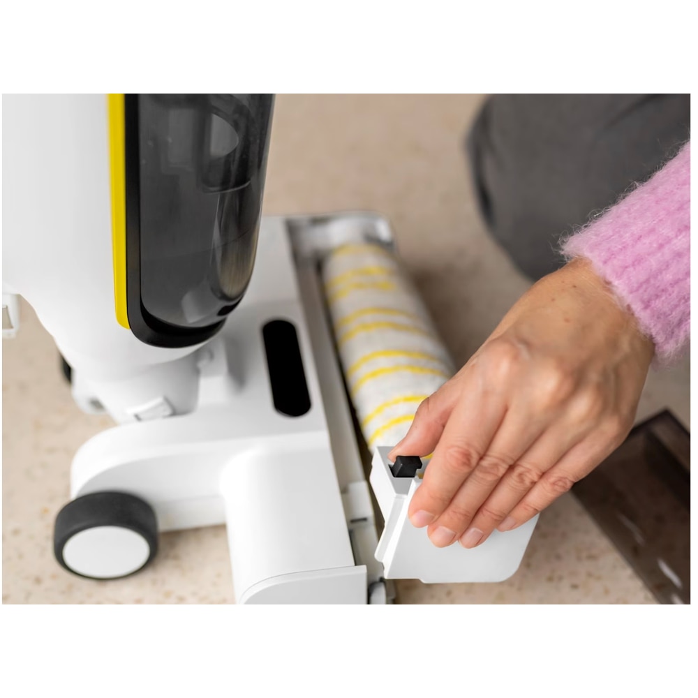 Aspirator vertical Karcher FCV 4 Dry Pet&Home, 180 W, Autonomie 45 minute Alb/Negru