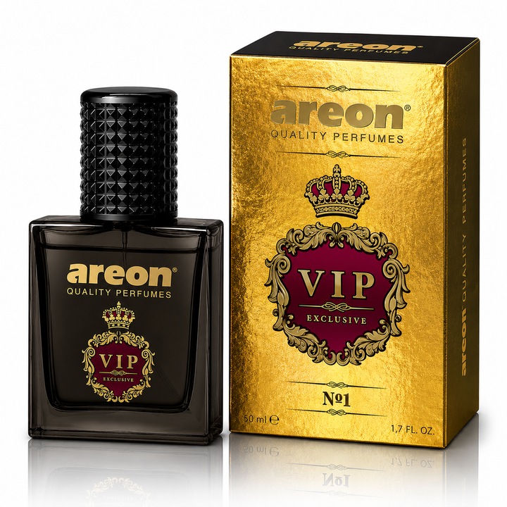 Odorizant auto lichid Areon® VIP Exclusive No.1 Gold, 50 ml
