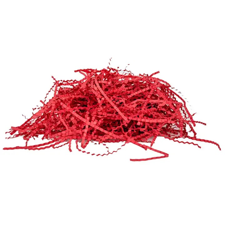 Hartie Umplutura Cadouri INATECH ® SkewPack Standard 1 Kg, Material SkewPack, Culoare Rosie, Hartie Decorativa pentru Ambalare si Protectie Produse