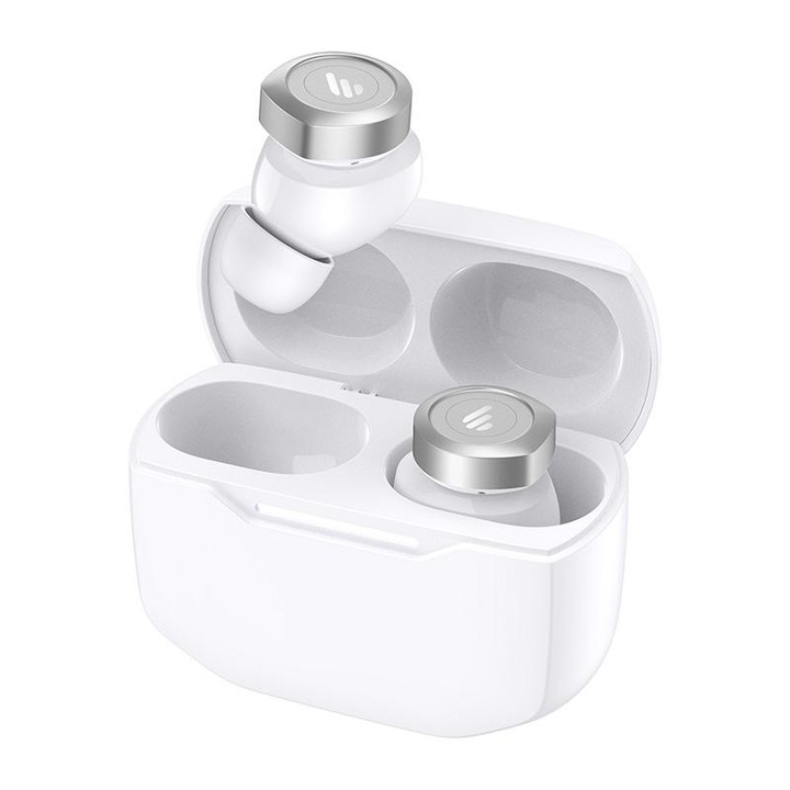 Безжични слушалки тип тапи Edifier W240TN Bluetooth 5.3 Бели