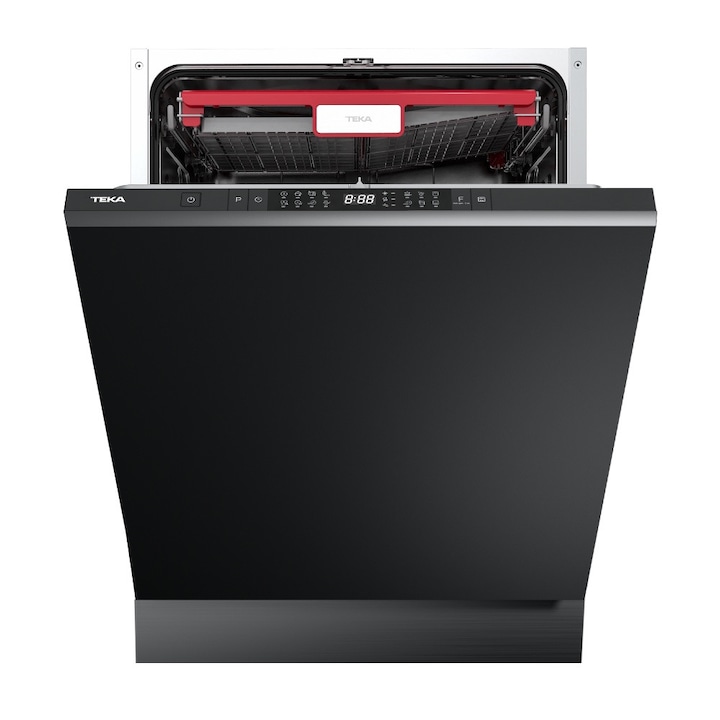 Masina de spalat vase Teka DFI 86850 XL, complet incorporabila, 16 seturi, 8 programe de spalare, 60 cm, motor invertor, clasa A