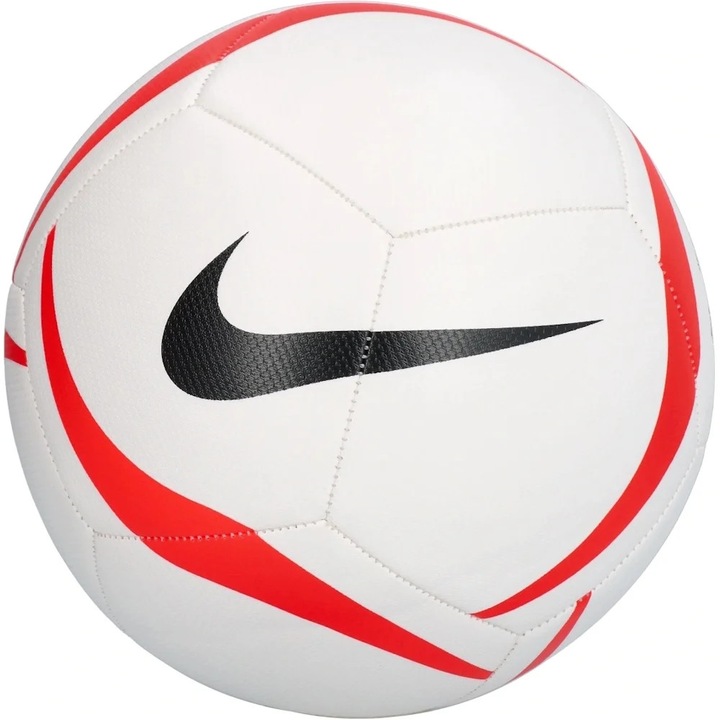 Nike Park Team 26 futball labda, fehér/piros, 5-ös méret