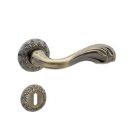 set manere usa antigo cu rozeta rotunda pentru cheie bronz antic imagen 48_0_
0
