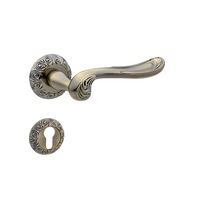set manere usa antigo cu rozeta rotunda pentru cheie bronz antic imagen 25_0_
0