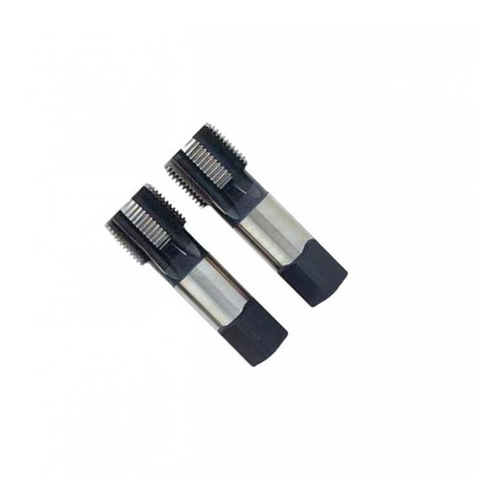 Tarod pentru filetare manuala, filet GAZ ( BSP ), DIN 5157 HSS-G, 2 buc/set marca Tivoly de 1/4"