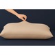 Set 2 huse de perna Brisa, efect racire, anti-transpiratie, bej, 50x70 cm