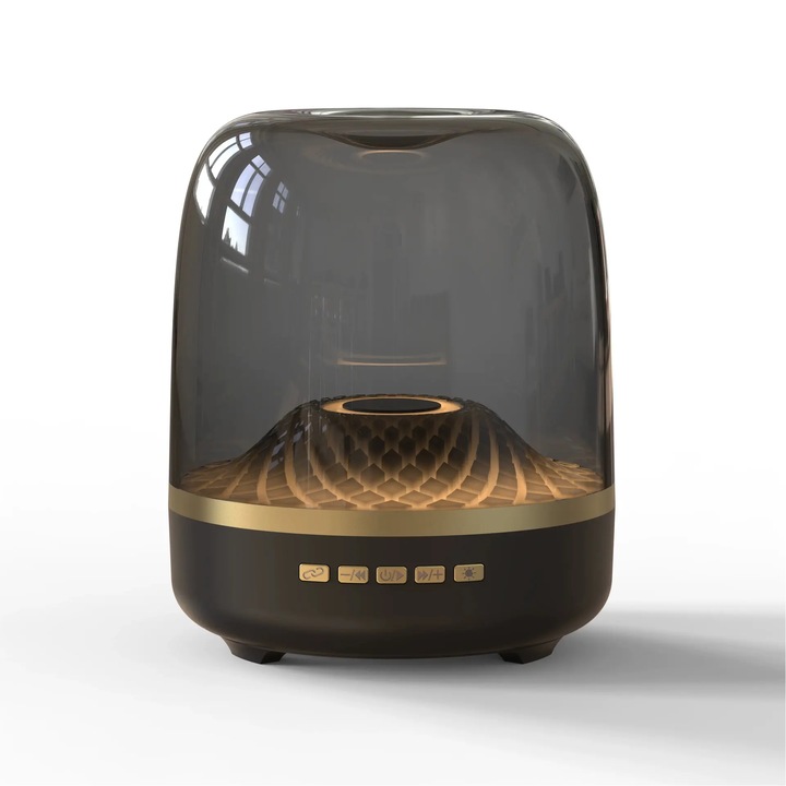 Boxa Bluetooth wireless reincarcabila V7 cu FM Radio si lumini LED RGB – boxa portabila TWS pentru acasa, petreceri si utilizare in aer liber