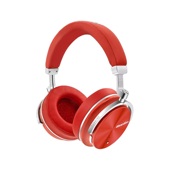 Bluedio T4S Vezeték nélküli fejhallgató, Piros