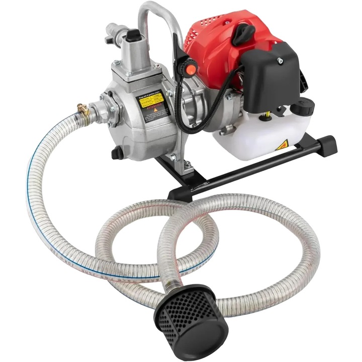 Vízpumpa, nagy teljesítményű motor, hordozható, fekete, 220V, 42.5ccm